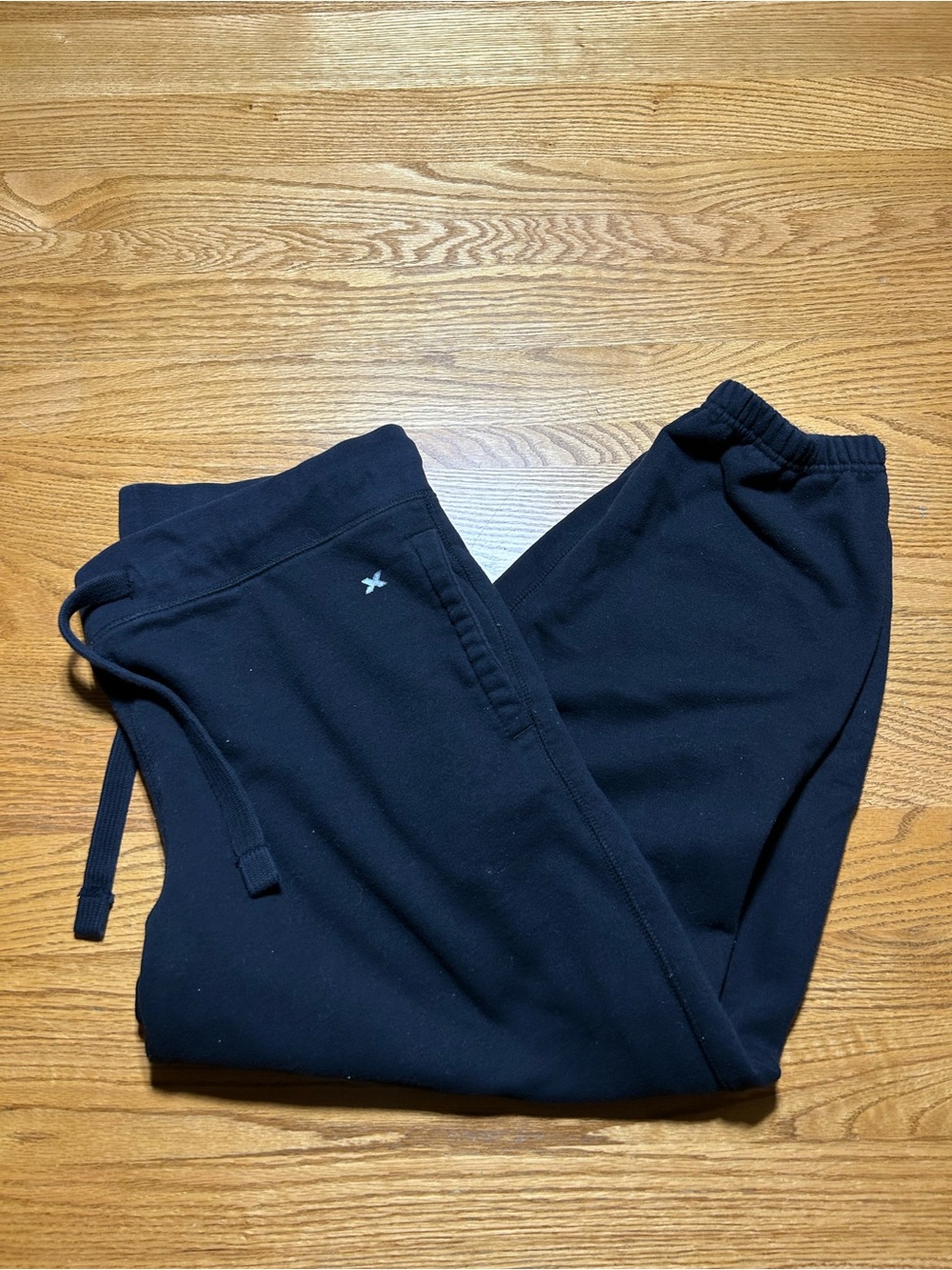 Women’s Xersion Black Drawstring Jogger Sweatpants Size XLT